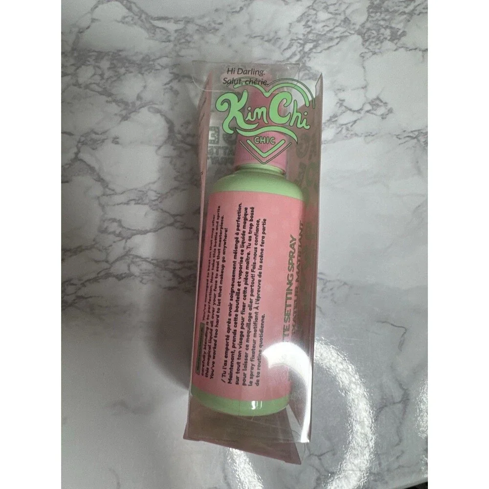 KimChi Chic Stage Proof Matte Setting Spray Cruelty-Free 3.55 fl oz/105 mL